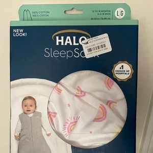 Halo Sleep Sack - Sunshine Rainbows size Large 12-18m